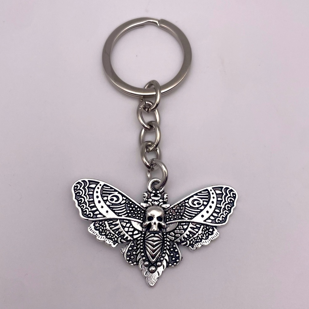 Skeleton Moth | Bag Charm | Keychain (Brand New!) ❤️